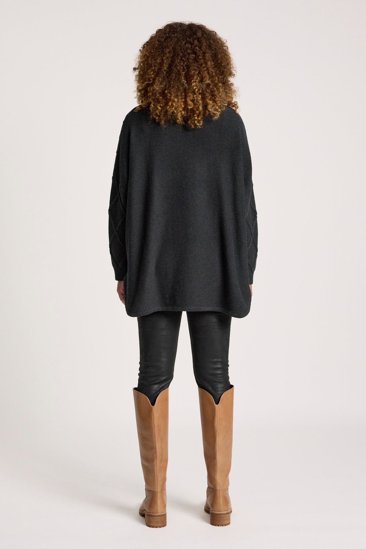 Liora Relaxed Jumper - Char - Girl Next Door Fashion