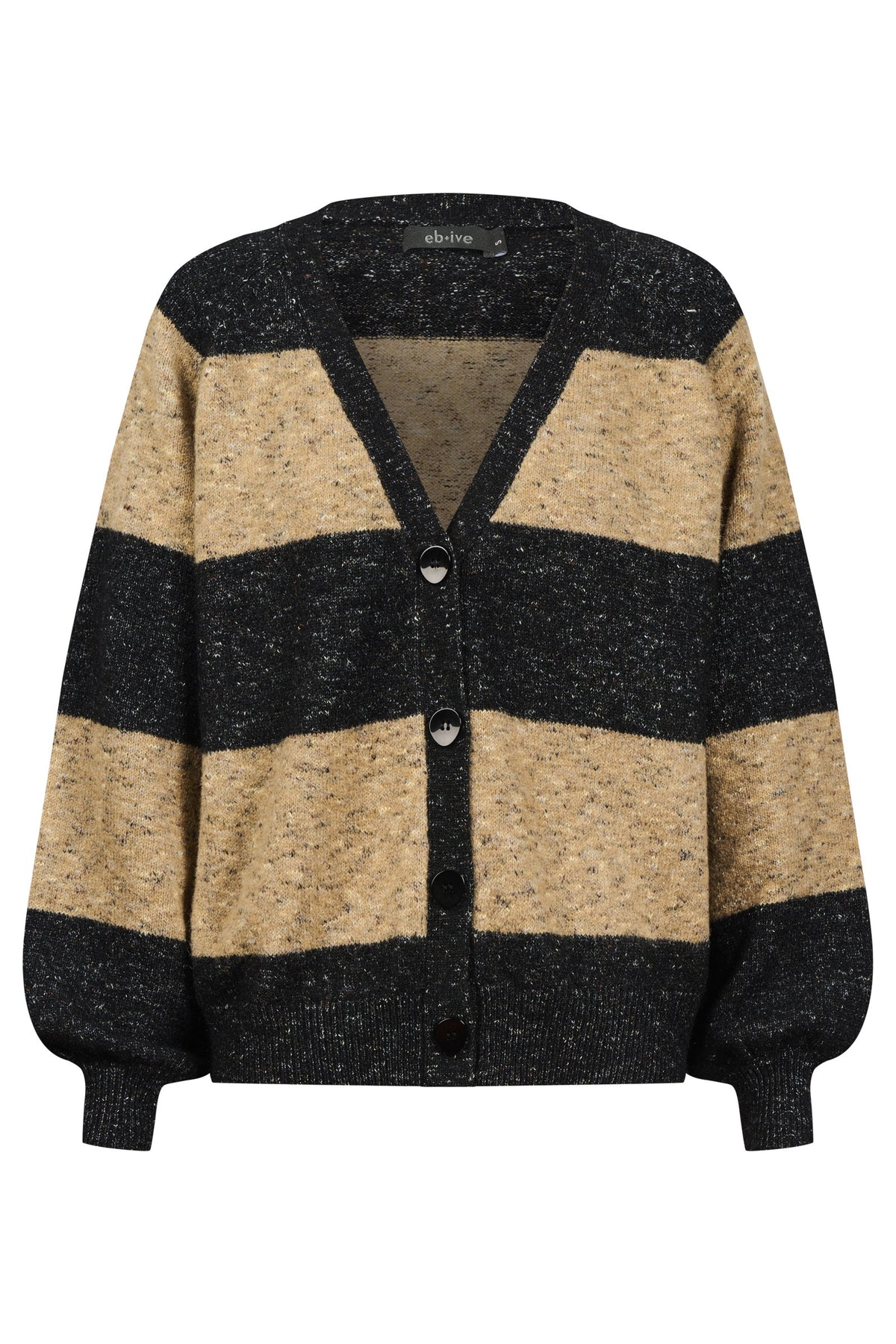 Zarda Cardigan - Mocha/Black - Girl Next Door Fashion