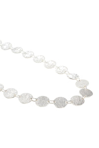 Tala Token Necklace - Silver