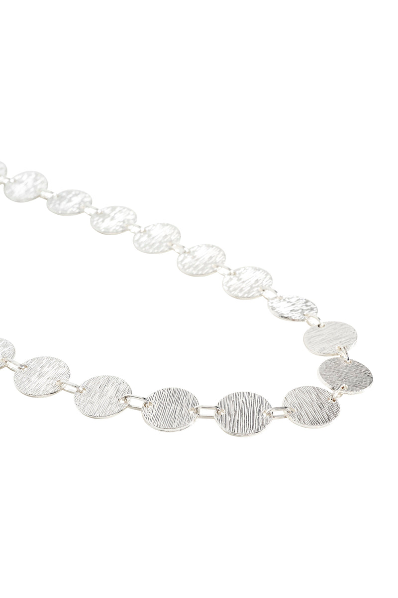Tala Token Necklace - Silver