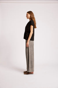 Casa Twist T-Shirt - Black