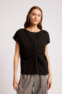 Casa Twist T-Shirt - Black