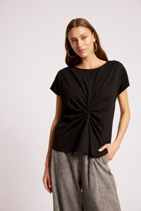 Casa Twist T-Shirt - Black