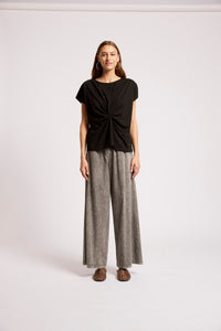 Casa Twist T-Shirt - Black