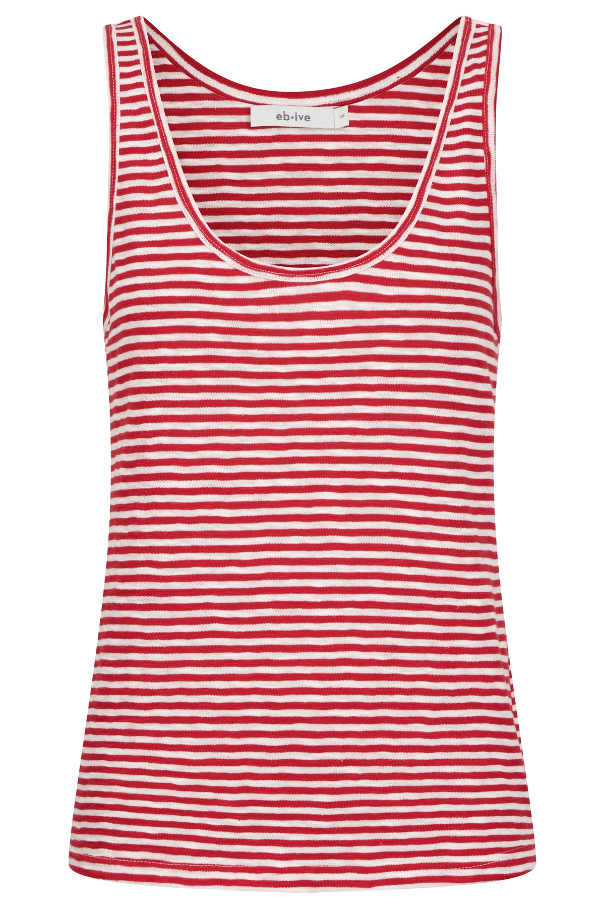 Casa Stripe Tank - Aperol/White