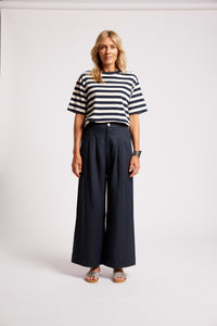Paloma Stripe T-Shirt - Black/White