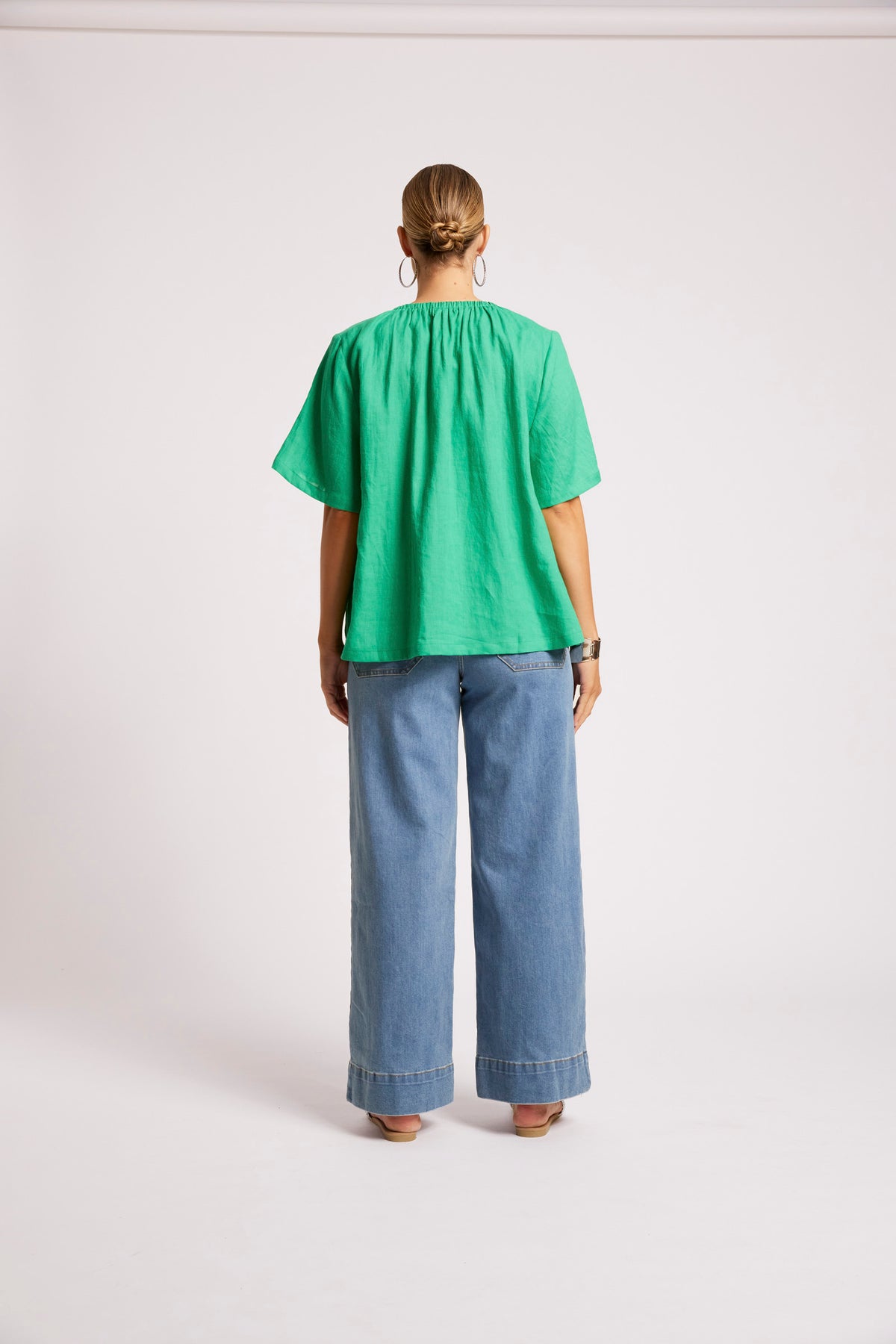 Cove Relaxed Top - Jade