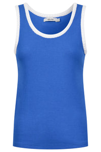 Maris Stitched Tank - Marine/White