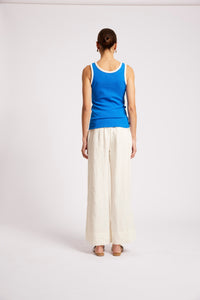 Maris Stitched Tank - Marine/White