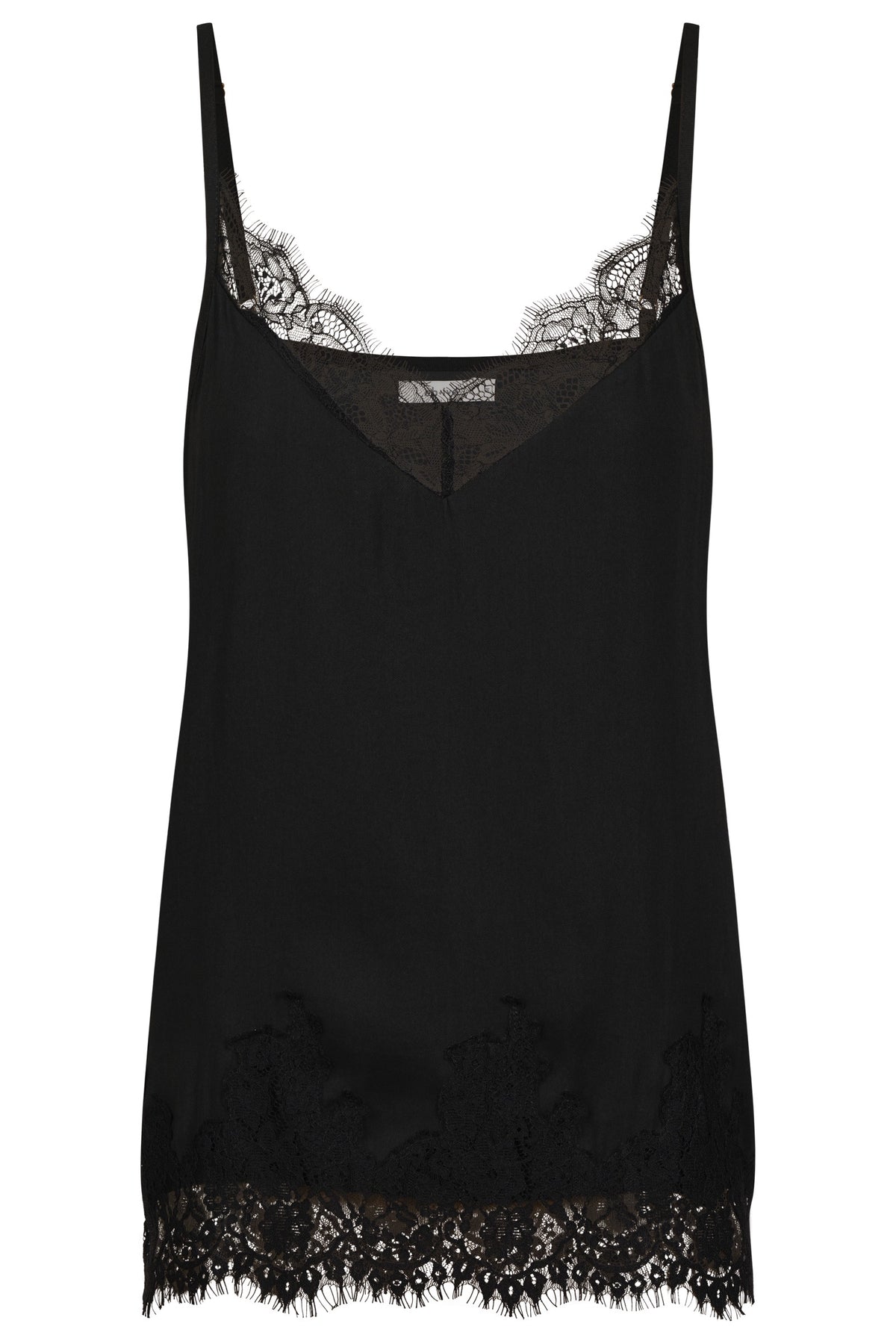 Drift Lace Tank - Black