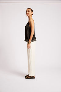 Drift Lace Tank - Black