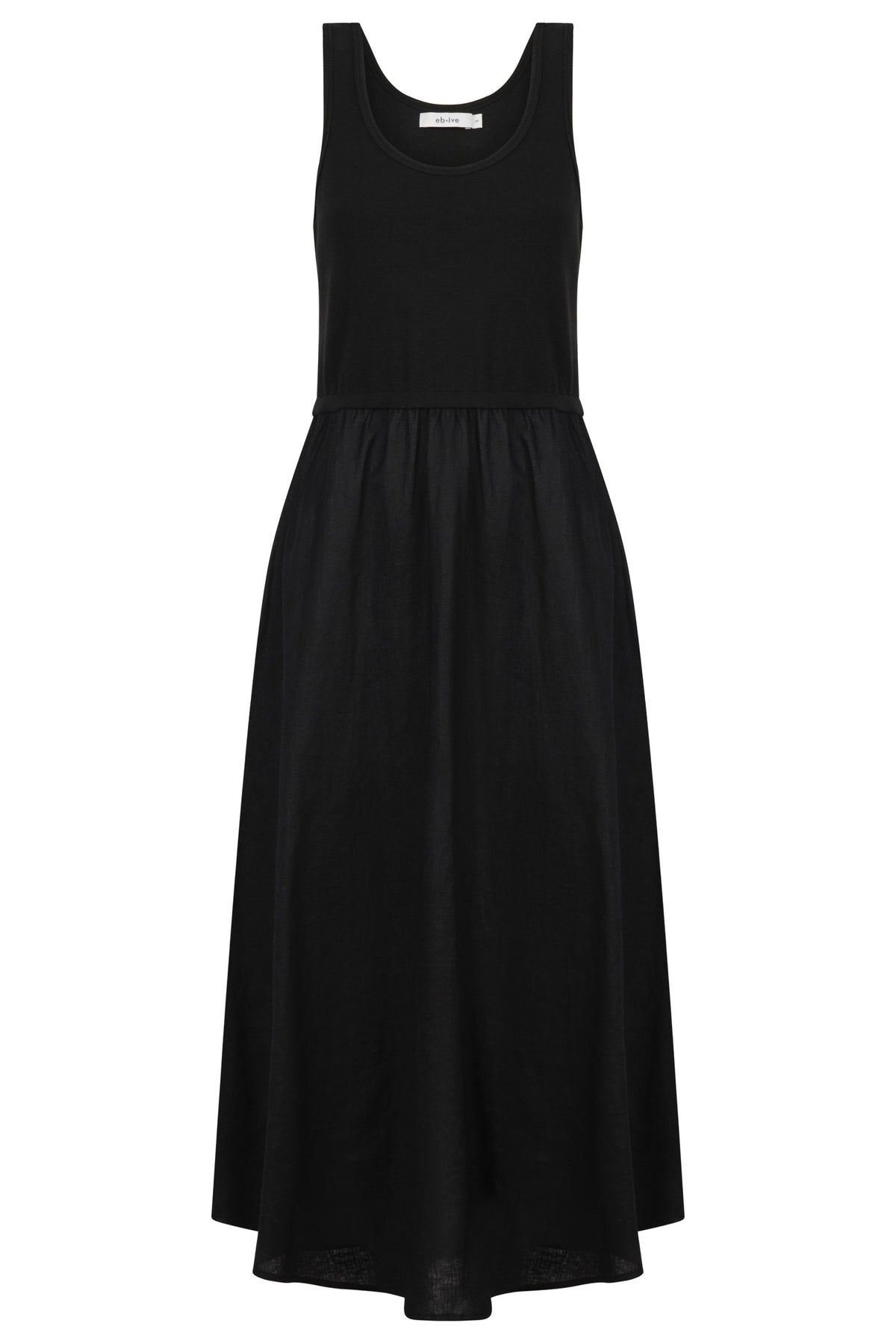 Maris Tank Maxi Dress - Black
