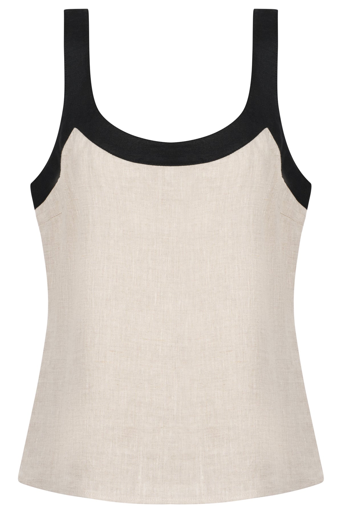 Maris Splice Tank - Tusk/Black