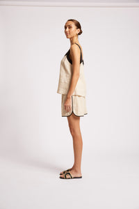Maris Splice Tank - Tusk/Black