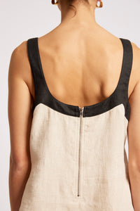 Maris Splice Tank - Tusk/Black