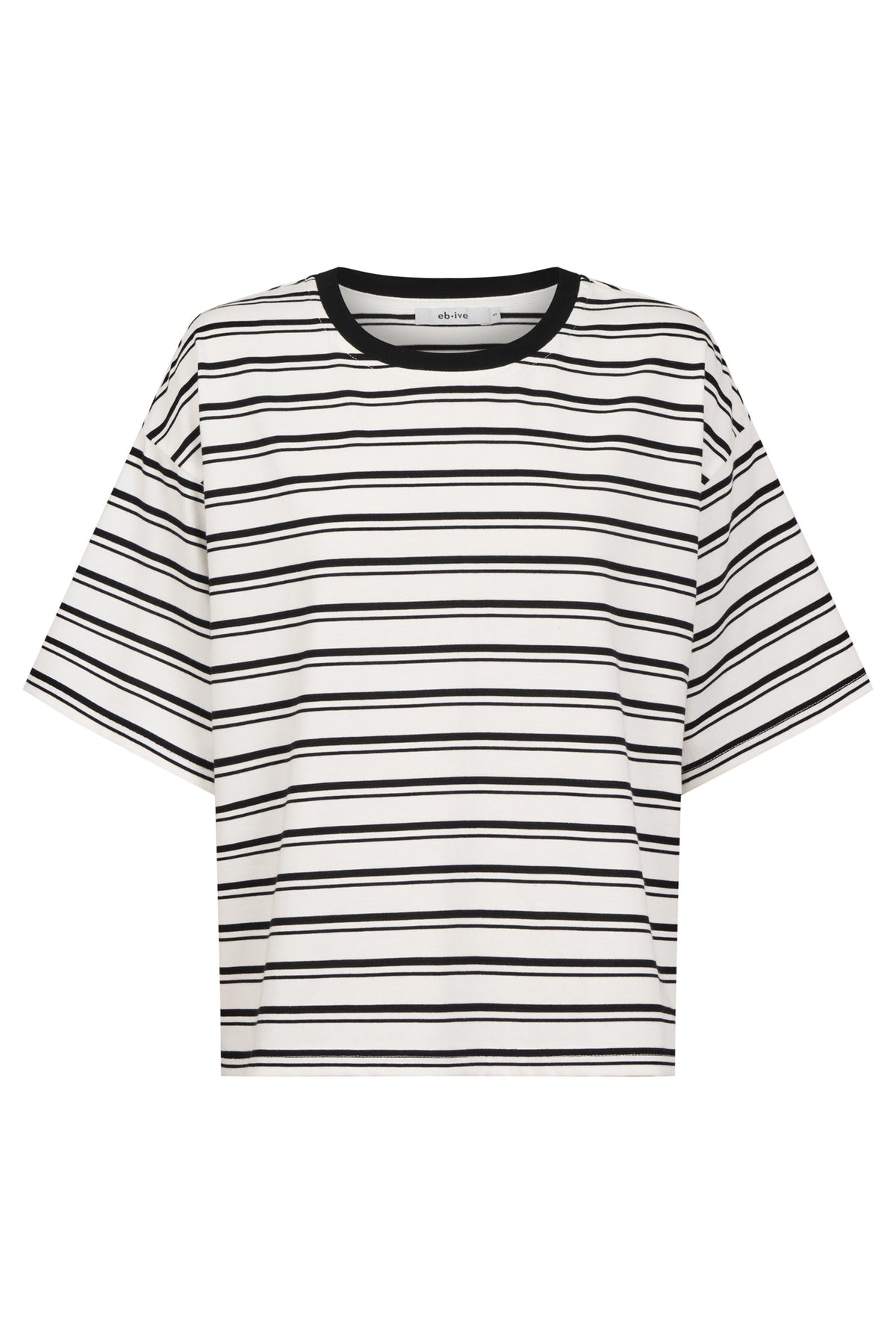 Paloma Stripe T-Shirt - Black/White
