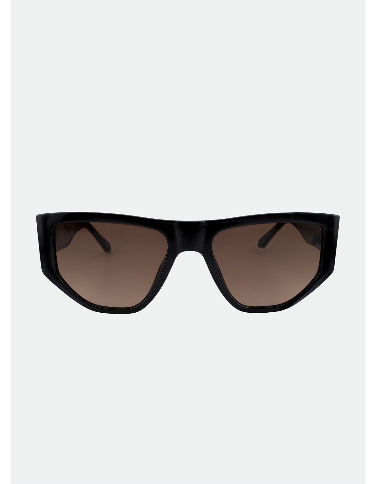 Elka Sunglasses - Dark Chocolate/Brown Fade