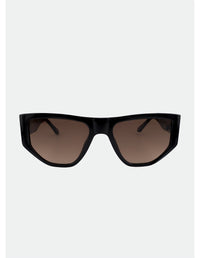 Elka Sunglasses - Dark Chocolate/Brown Fade