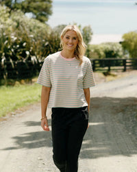 Becky Tee / Candy Apple Stripe
