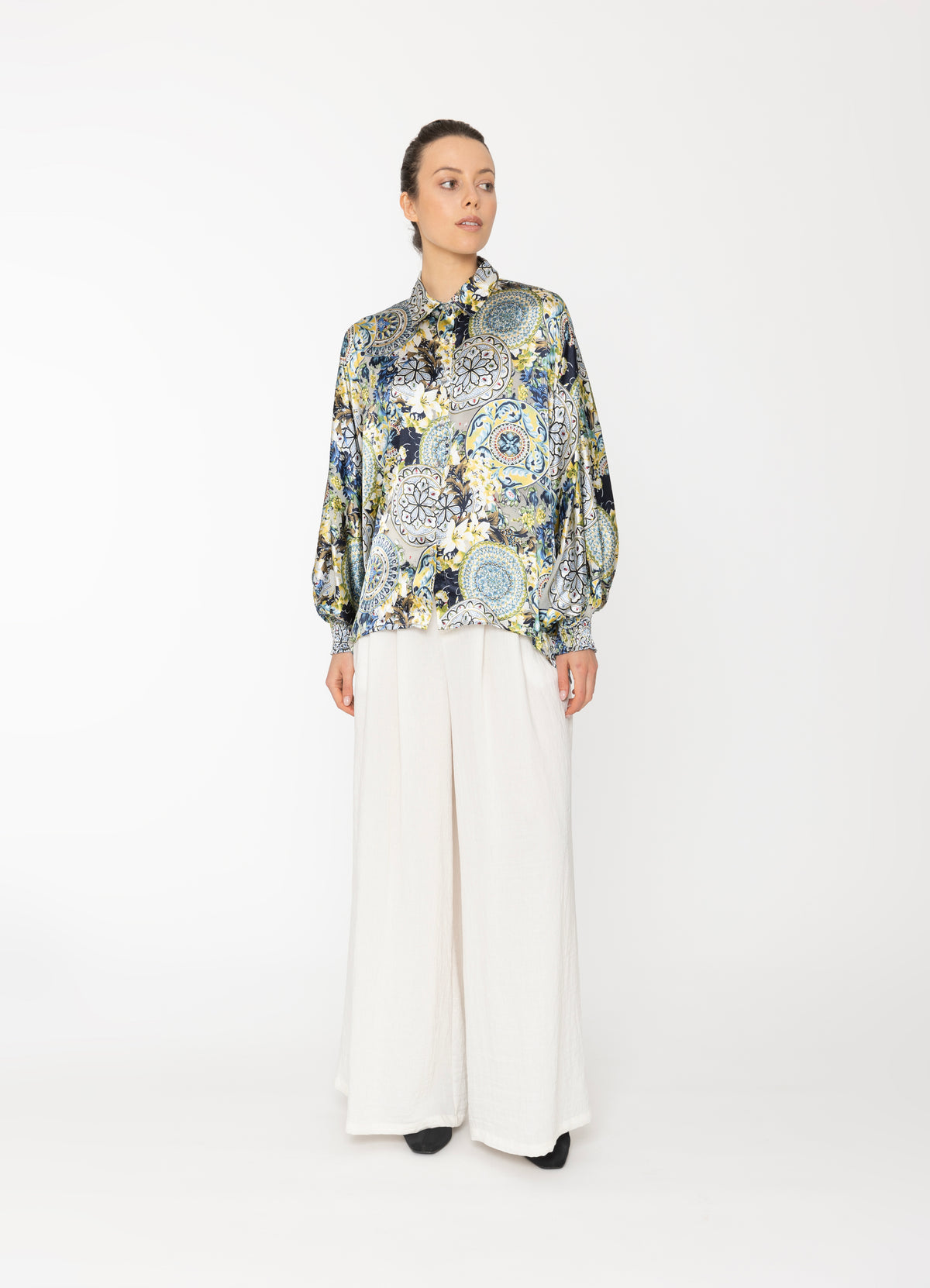 Inka Shirt -  Royal Print