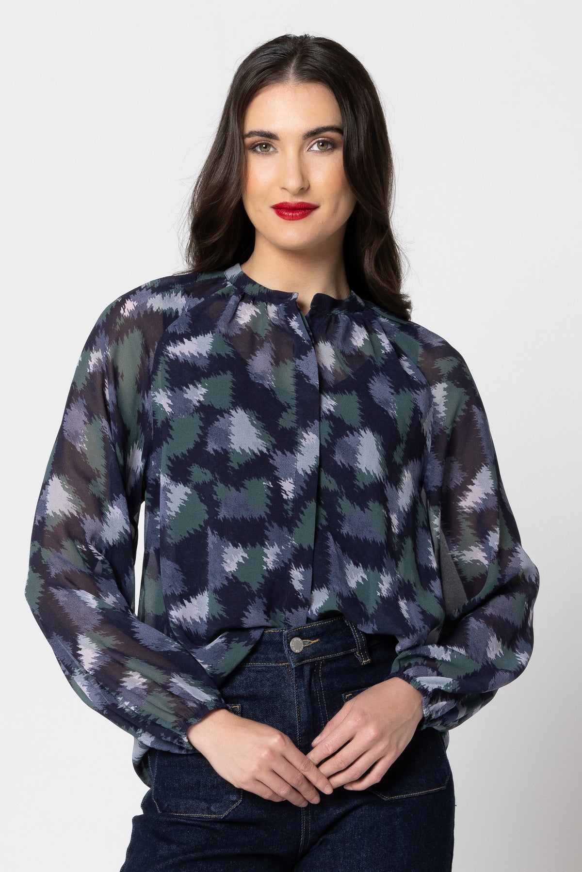 Tilly Shirt / Navy Mist