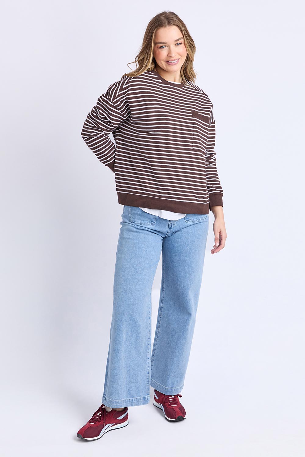 Original Stripe Crew / Coffee