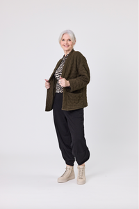 Elvira Jacket / Khaki - Girl Next Door Fashion