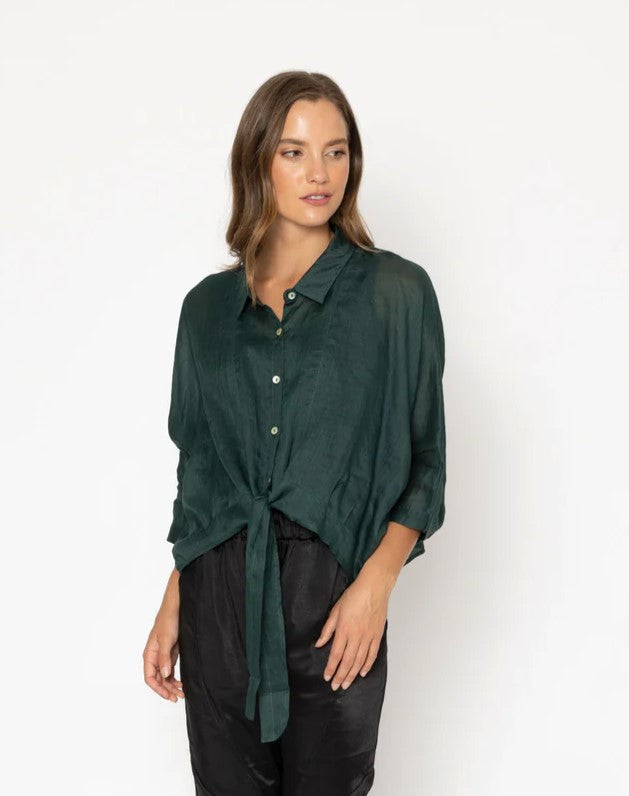 Olive Shirt - Dark Green