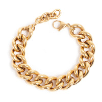 Bracelet Steel/Gold plated 782/25