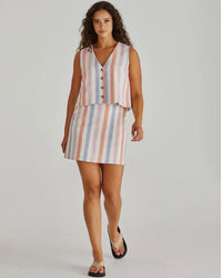 Travis Skirt / Multi Stripe