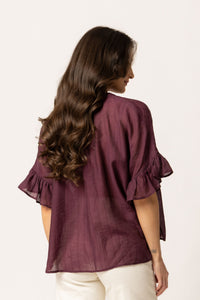 Riverstone Shirt / Plum