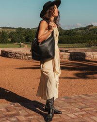 Morgan Shoulder Bag - Black