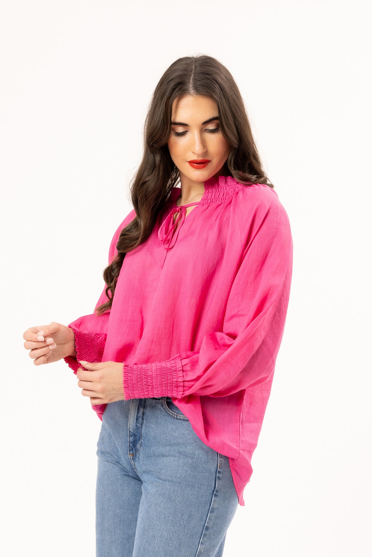 Encourage Top / Hot Pink