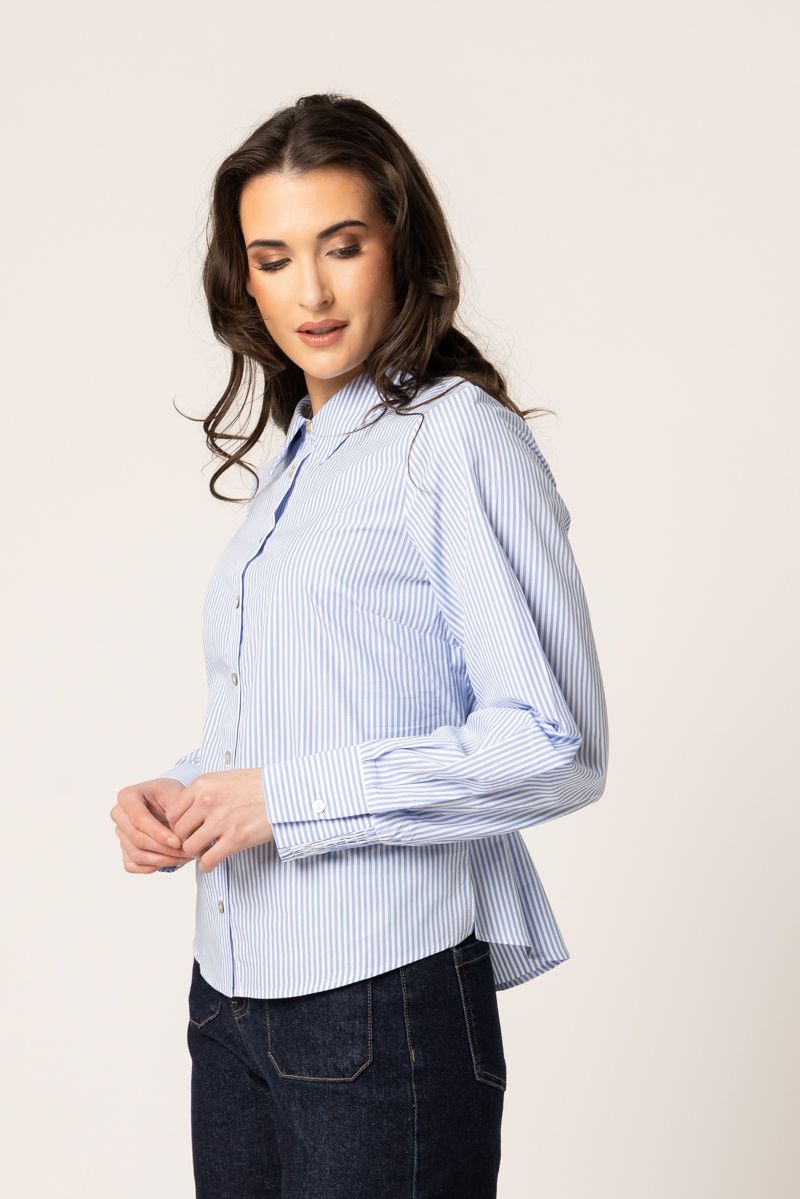 Success Shirt / Sky Stripe