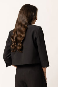 Everyday Bolero/ Black Crepe
