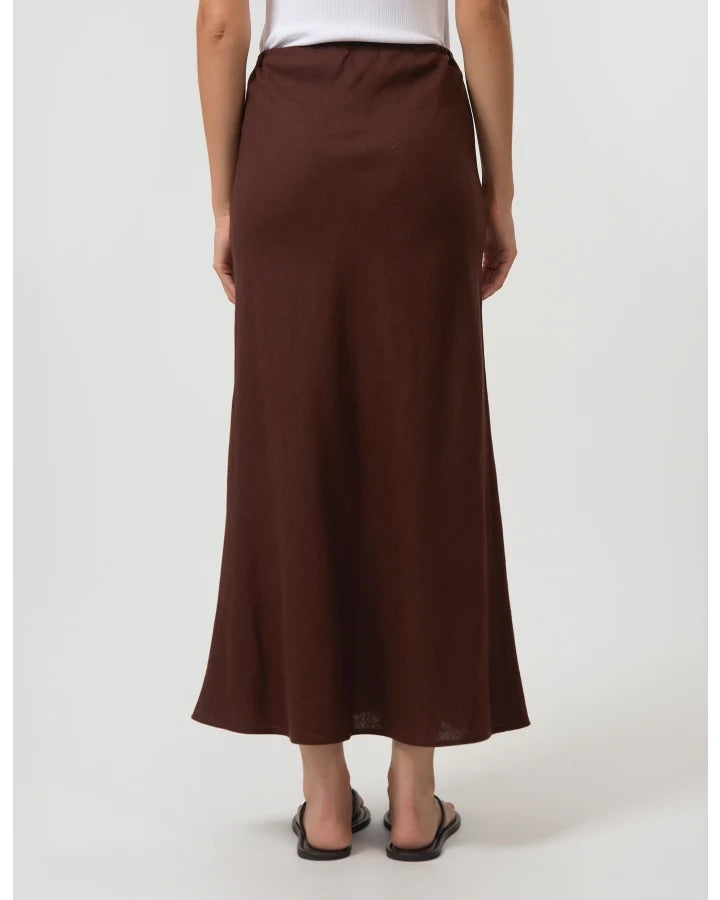 Brenda Skirt / Chocolate
