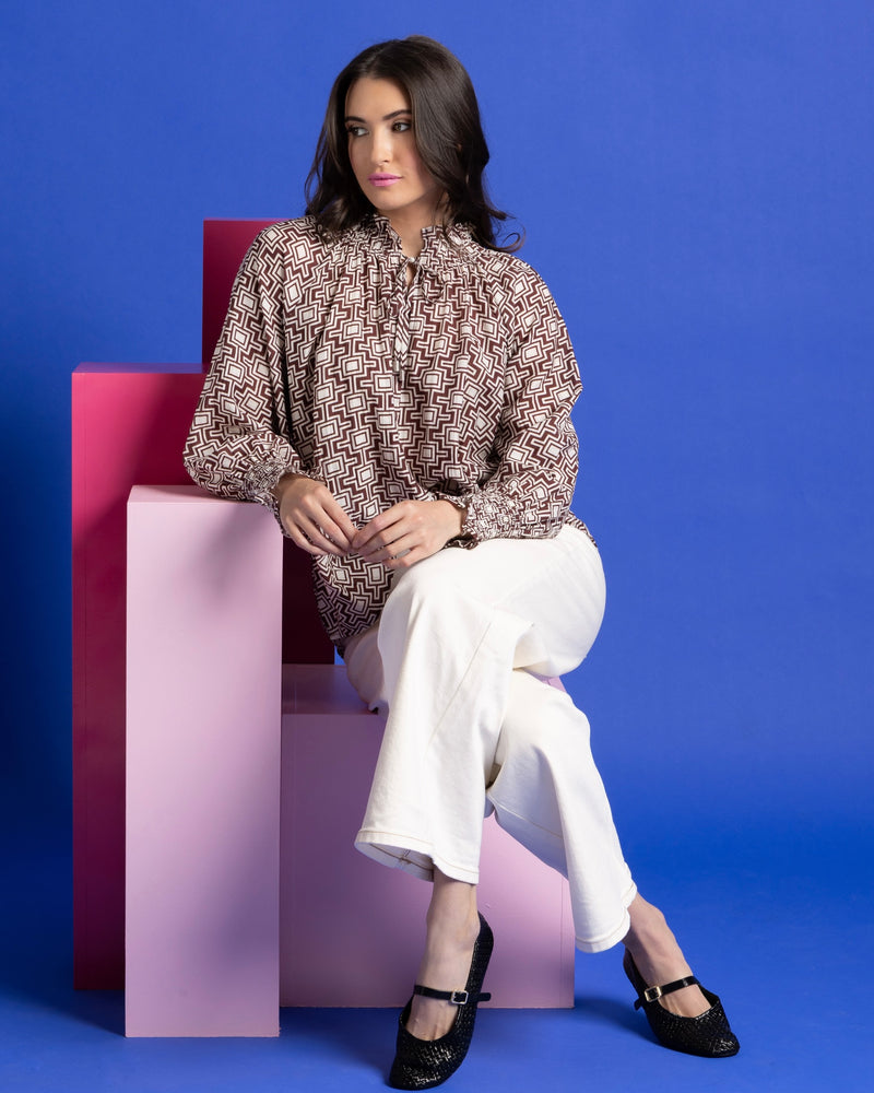 Encourage Top - Coffee Bean