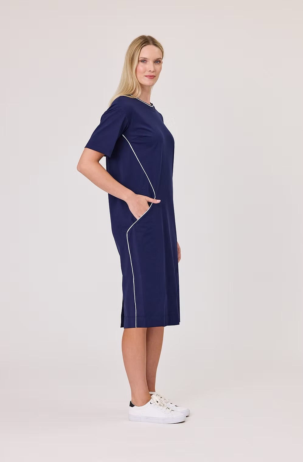 Nadia Dress / Navy