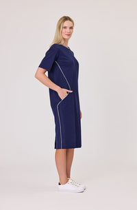 Nadia Dress / Navy