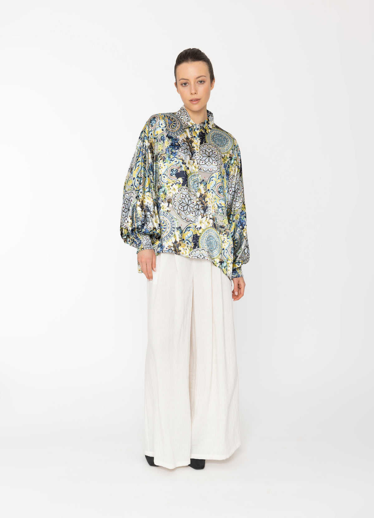 Inka Shirt -  Royal Print