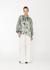 Inka Shirt -  Royal Print