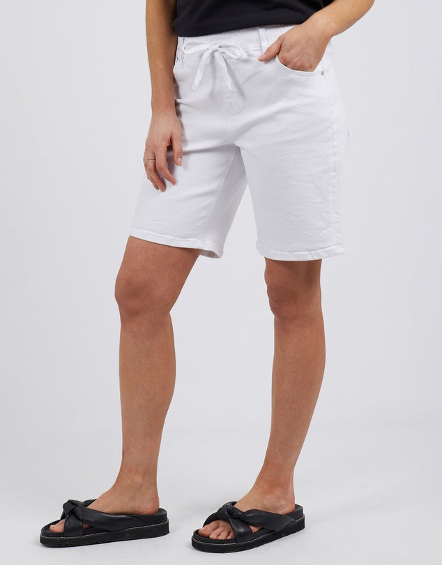 Gabby Bermuda Shorts / White