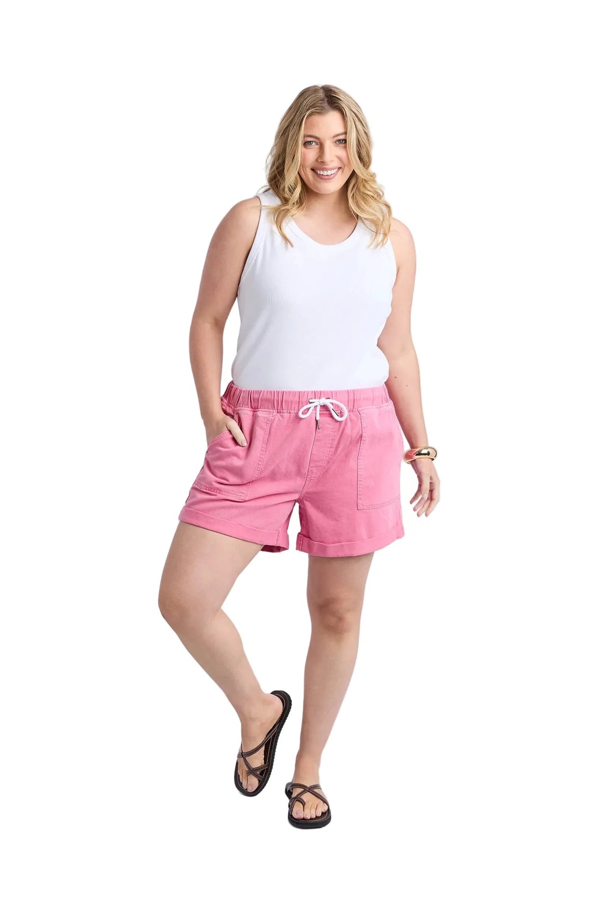 Emma Relaxed Shorts / Chateau Rose