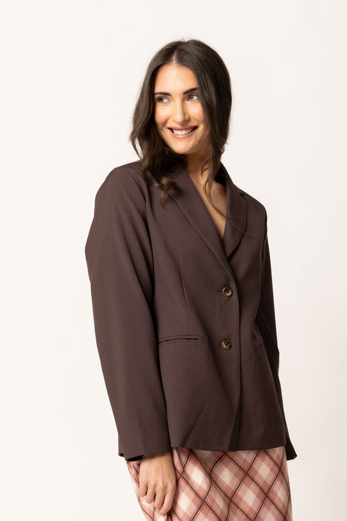 Relaxed Blazer / Cacao