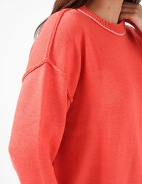 Denver Jumper - Coral