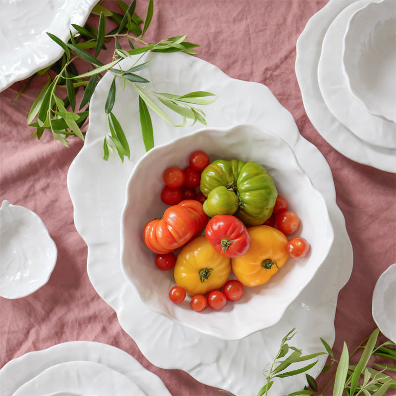 Melamine Cabbage Oval Platter  50cm