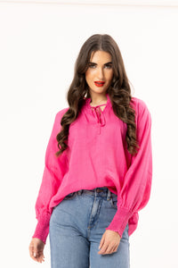 Encourage Top / Hot Pink