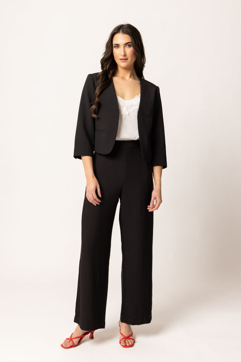 Everyday Bolero/ Black Crepe