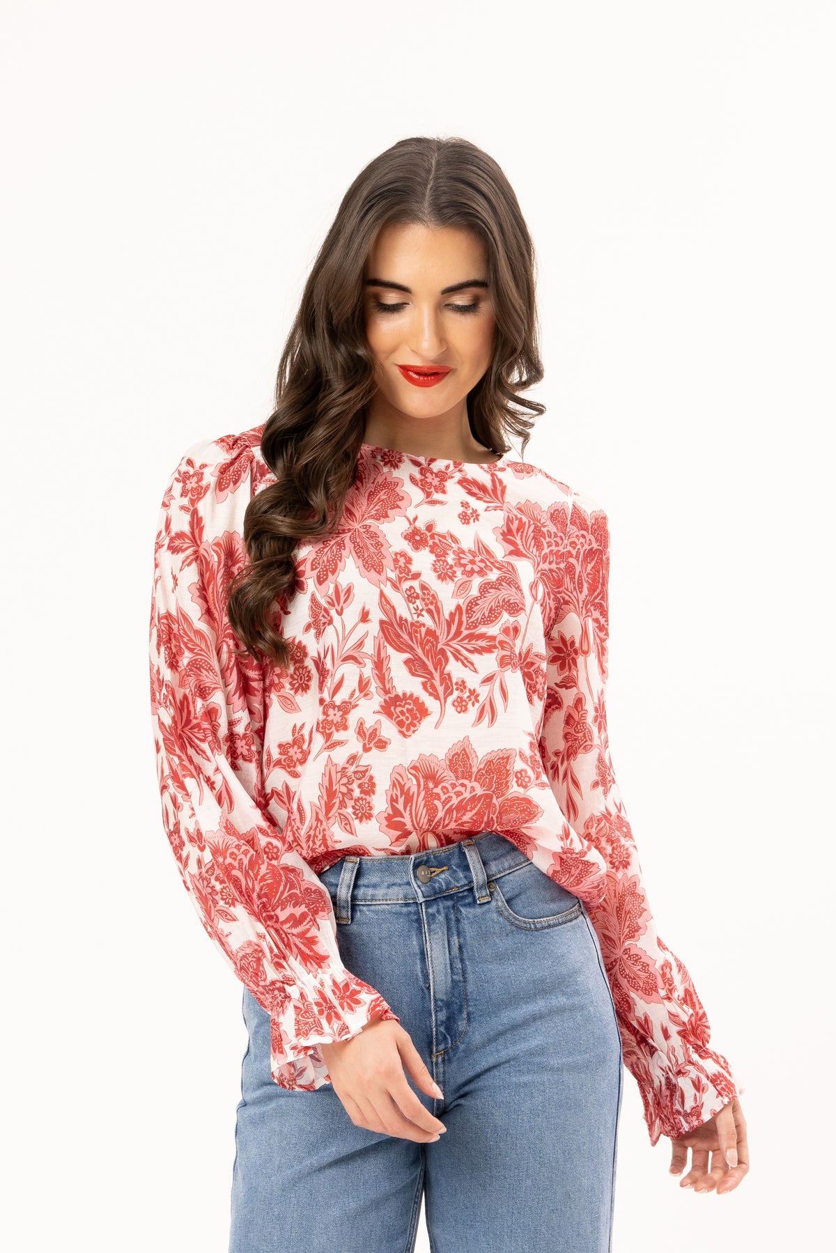 Patti Top / Lush Blush - Girl Next Door Fashion
