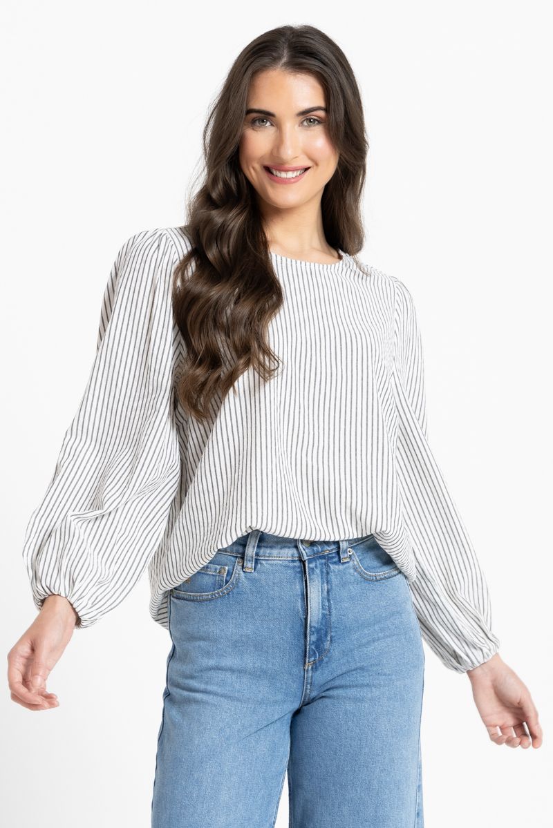 Brilliance Blouse / Stripe